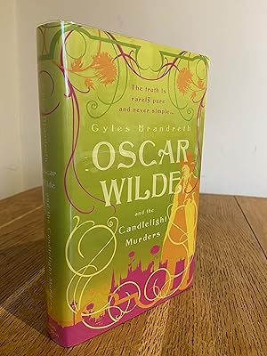 Imagen del vendedor de Oscar Wilde and the Candlelight Murders >>>> A SUPERB SIGNED, LINED & PUBLICATION DATED UK FIRST EDITION & FIRST PRINTING HARDBACK <<<< a la venta por Zeitgeist Books