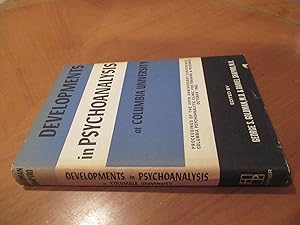 Seller image for Developments In Psychoanalysis At Columbia University: Proceedings Of The Twentieth Anniversary Conference, Psychoanalytic Clinic For Training And Research, Columbia University, October 30, 1965 for sale by Arroyo Seco Books, Pasadena, Member IOBA