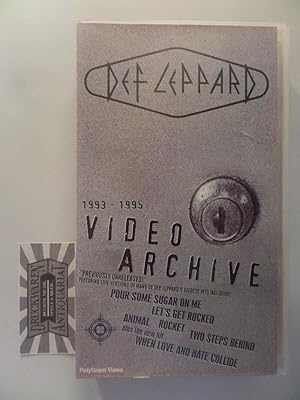 Bild des Verkufers fr Def Leppard - Video Archive [UK-Import] [VHS]. zum Verkauf von Druckwaren Antiquariat