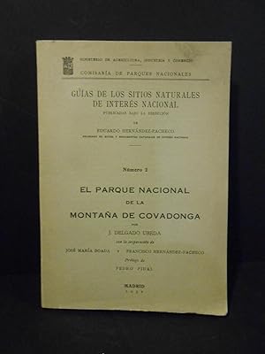 Seller image for Guas de los sitios naturales de inters nacional. [sigue] El parque nacional de la Montaa de Covadonga. for sale by Llibreria Antiquria Casals