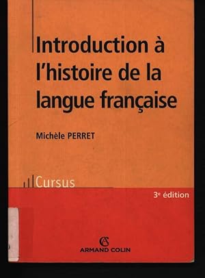 Imagen del vendedor de Introduction  l'histoire de la langue franaise a la venta por Antiquariat Bookfarm