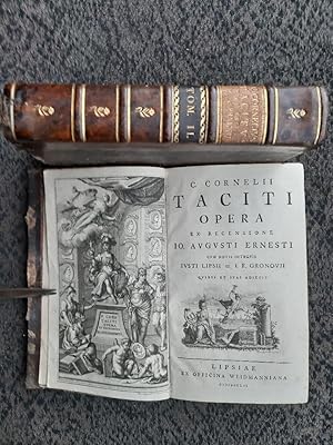 C. Cornelii Taciti Opera ex Recensione I0. Augusti Ernesti, Tomus I + II ( komplett )
