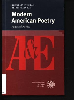 Bild des Verkufers fr Modern American poetry Points of access Band 79 zum Verkauf von Antiquariat Bookfarm