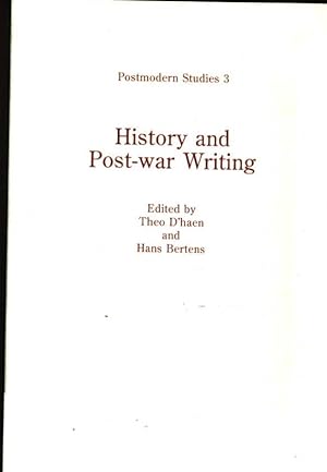 Seller image for History and post-war writing 3 for sale by Antiquariat Bookfarm