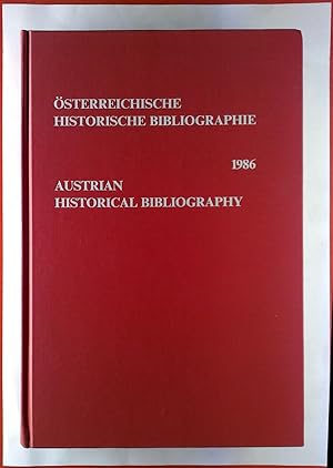 Bild des Verkufers fr sterreichische Historische Bibliographie. Austrian Historical Bibliography zum Verkauf von biblion2