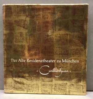 Image du vendeur pour Das Alte Residenztheater zu Mnchen "Cuvilliestheater" mis en vente par Kepler-Buchversand Huong Bach