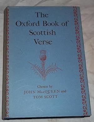 Imagen del vendedor de THE OXFORD BOOK OF SCOTTISH VERSE a la venta por CHESIL BEACH BOOKS