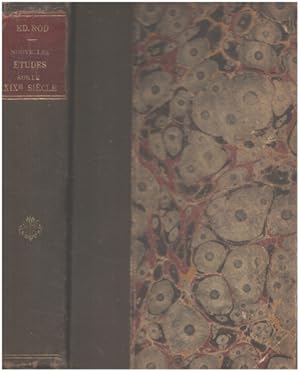 Nouvelles études sur le XIX° siècle / daudet - anatole france- victor hugo et nos contemporains