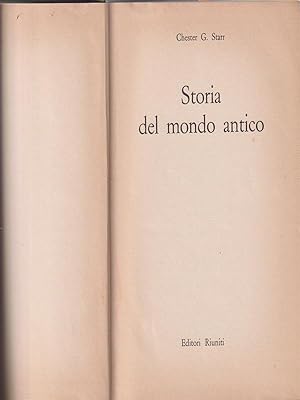 Bild des Verkufers fr Storia del mondo antico zum Verkauf von Librodifaccia
