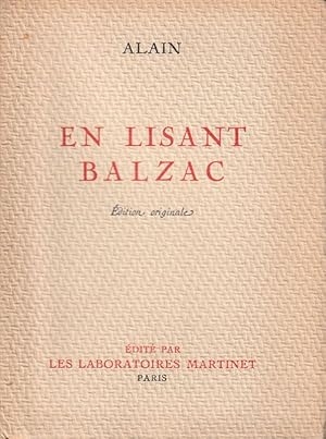 Image du vendeur pour En lisant Balzac mis en vente par ARTLINK