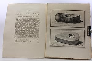 Imagen del vendedor de Observations on Stone Hammers. By. Mr. Pegge. Read at the Society of Antiquaries, 8 November 1770. ORIGINAL PAPER FROM ARCHAELOGIA II a la venta por Island Books