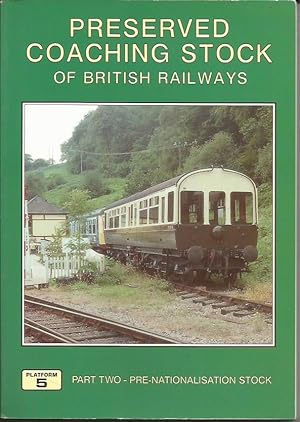 Preserved Coaching Stock of British Railways. Part Two: Pre-Nationalisation Stock