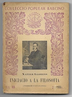 Iniciació a la Filosofia. versió catalana Col-lecció Popular Barcino nº 89