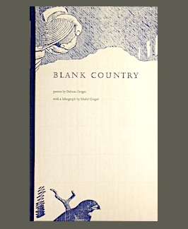 Bild des Verkufers fr Blank Country: Poems. zum Verkauf von Jeff Maser, Bookseller - ABAA