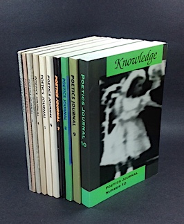 Bild des Verkufers fr Poetics Journal 1-10 (complete). zum Verkauf von Jeff Maser, Bookseller - ABAA
