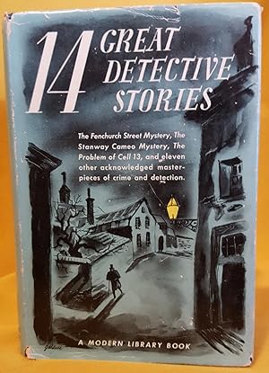 Immagine del venditore per 14 Great Detective Stories (Modern Library No. 144, circa 1942-44) venduto da Winding Road Books