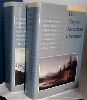 Seller image for The Harper American Literature for sale by Berthoff Books