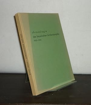 Seller image for Chronologie des bayerischen Kirchenkampfes 1933 - 1945. Von Helmut Baier und Ernst Henn. (= Arbeiten aus der Kirchengeschichte Bayerns, Band 47). for sale by Antiquariat Kretzer