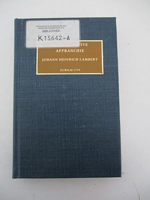 Image du vendeur pour La Perspective Affranchie. A Reproduction of the copy in the British Library. mis en vente par Antiquariat Bookfarm