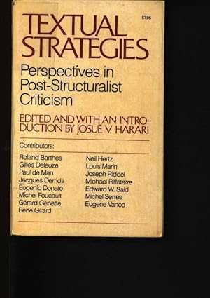 Seller image for Textual strategies. Perspectives in post-structuralist criticism. for sale by Antiquariat Bookfarm