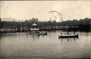 Bild des Verkufers fr Ansichtskarte / Postkarte Puigcerda Katalonien, El Lago zum Verkauf von akpool GmbH