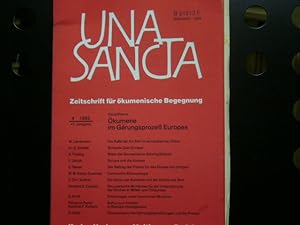 Bild des Verkäufers für Una Sancta 4 Dezember 1992 Ökumene im Gärungsprozeß Europas zum Verkauf von Wimbauer Buchversand