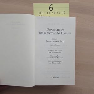 Image du vendeur pour Geschichten des Kantons St. Gallen - Band 3, Dritter Teil mis en vente par Bookstore-Online