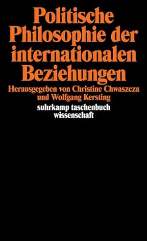 Bild des Verkufers fr Politische Philosophie der internationalen Beziehungen zum Verkauf von antiquariat rotschildt, Per Jendryschik