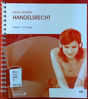 Immagine del venditore per Handelsrecht. Glossar. 3. Auflage. venduto da biblion2