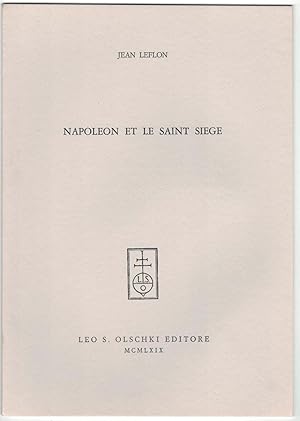 Napoléon et le Saint-Siège.