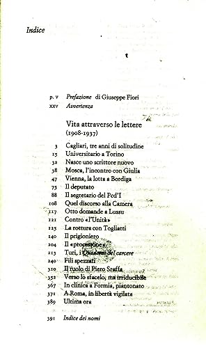 Vita Attraverso Le Lettere (1908 - 1937)