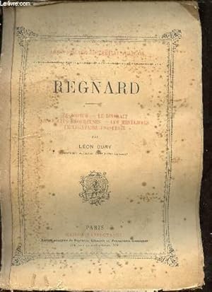 Imagen del vendedor de Regnard - Le joueur, le distrait, les folies amoureuses, les mnechmes, le lgataire universel - Collection Chefs d'oeuvre du thatre franais. a la venta por Le-Livre