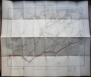 Imagen del vendedor de Ordnance Survey Military Map of German East Africa / Tanganyika Territory: Massassi (Series: GSGS 3026, Sheet: G6). a la venta por Dendera