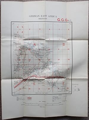 Imagen del vendedor de Ordnance Survey Military Map of German East Africa: Mikindani (Series: GSGS 3026, Sheet: G7). a la venta por Dendera