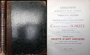 Catalogue des Monuments d'Art Antique, statues de marbre et de bronze Grecques et Romaines, statu...