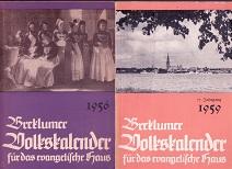 Breklumer Volkskalender für das evangelische Haus / Breklumer Kirchen- und Volkskalender. 74., 77...