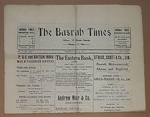 The Basrah Times, Vol.V no.1293, Tuesday, May 6, 1919