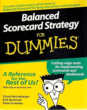 Seller image for BALANCED SCORECARD STRATEGY FOR DUMMIES for sale by Books on the Boulevard