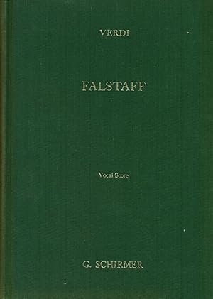 Image du vendeur pour Falstaff: Lyric Comedy in Three Acts mis en vente par Newbury Books