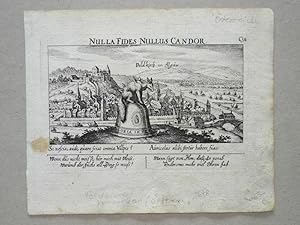 Feldkirch, anno 1678, Kupferstich, Daniel Meisner, selten "Veldkirch im Algäw" Kupferstich bei Da...