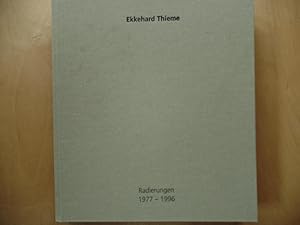 Bild des Verkufers fr Ekkehard Thieme : Radierungen 1977 - 1996 ; Werkverzeichnis. Schleswig-Holsteinischer Kunstverein in der Kunsthalle zu Kiel. [Hrsg.: Hans-Werner Schmidt. Texte: I. Khler .] zum Verkauf von Antiquariat Rohde