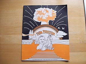 Tom Paxton. Souvenir Brochure 2/6d 1969-70