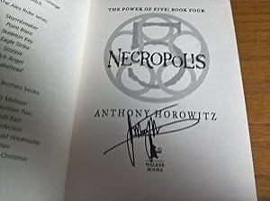 Necropolis (The Power of Five book 4) - signed first edition
