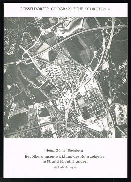 Bild des Verkufers fr Bevlkerungsentwicklung des Ruhrgebietes im 19. und 20. Jahrhundert. - zum Verkauf von Libresso Antiquariat, Jens Hagedorn