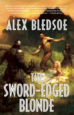 Imagen del vendedor de The Sword-Edged Blonde (SIGNED) a la venta por Cul de Sac Books