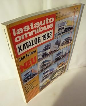 Lastauto Omnibus Katalog 1983, Nr. 12. Alle Nutzfahrzeuge, Anhänger, Aufbauten, Kranwagen, Spezia...