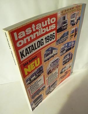 Lastauto Omnibus Katalog 1986, Nr. 15. Alles über Nutzfahrzeuge, Anhänger, Aufbauten, Kranwagen, ...