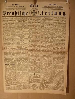 Neue Preußische [Preussische] Zeitung [genannt: Kreuz-Zeitung], Nr. 170 (Datum: 24.07.1870), 173,...