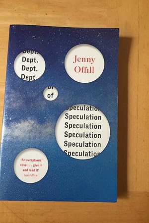 Seller image for Dept of Speculation SIGNED for sale by N K Burchill Rana Books