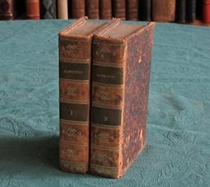 Oeuvres de La Bruyère suivies des Caractères de Théophraste. 2 volumes